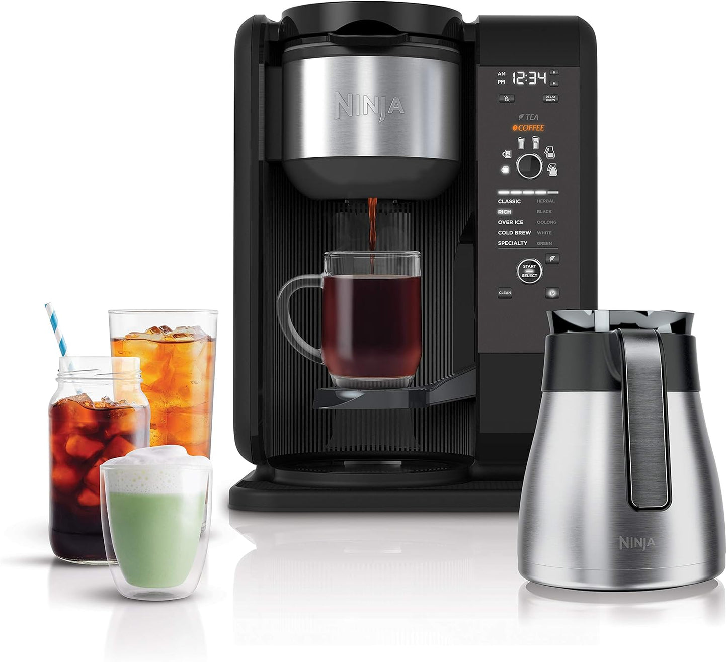 Shark Ninja CP307 Hot and Cold Brewed System W/Thermal Carafe Coffee Maker