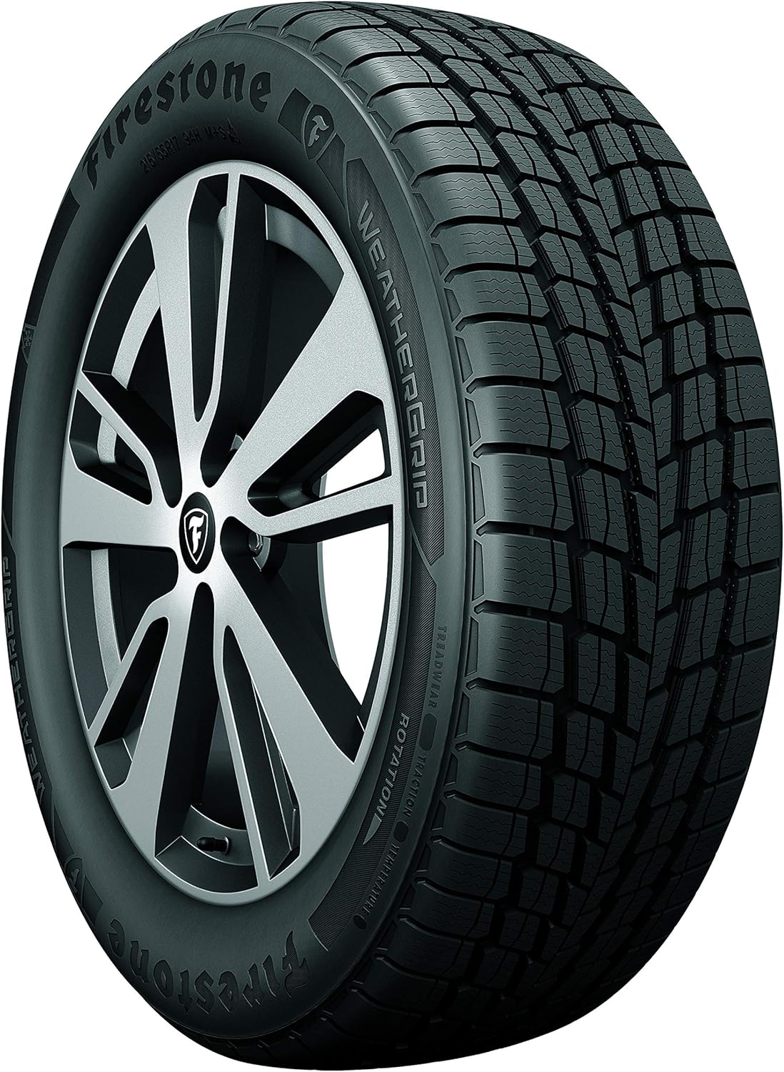 Firestone WeatherGrip All-Weather Touring Tire 205/55R16 91V