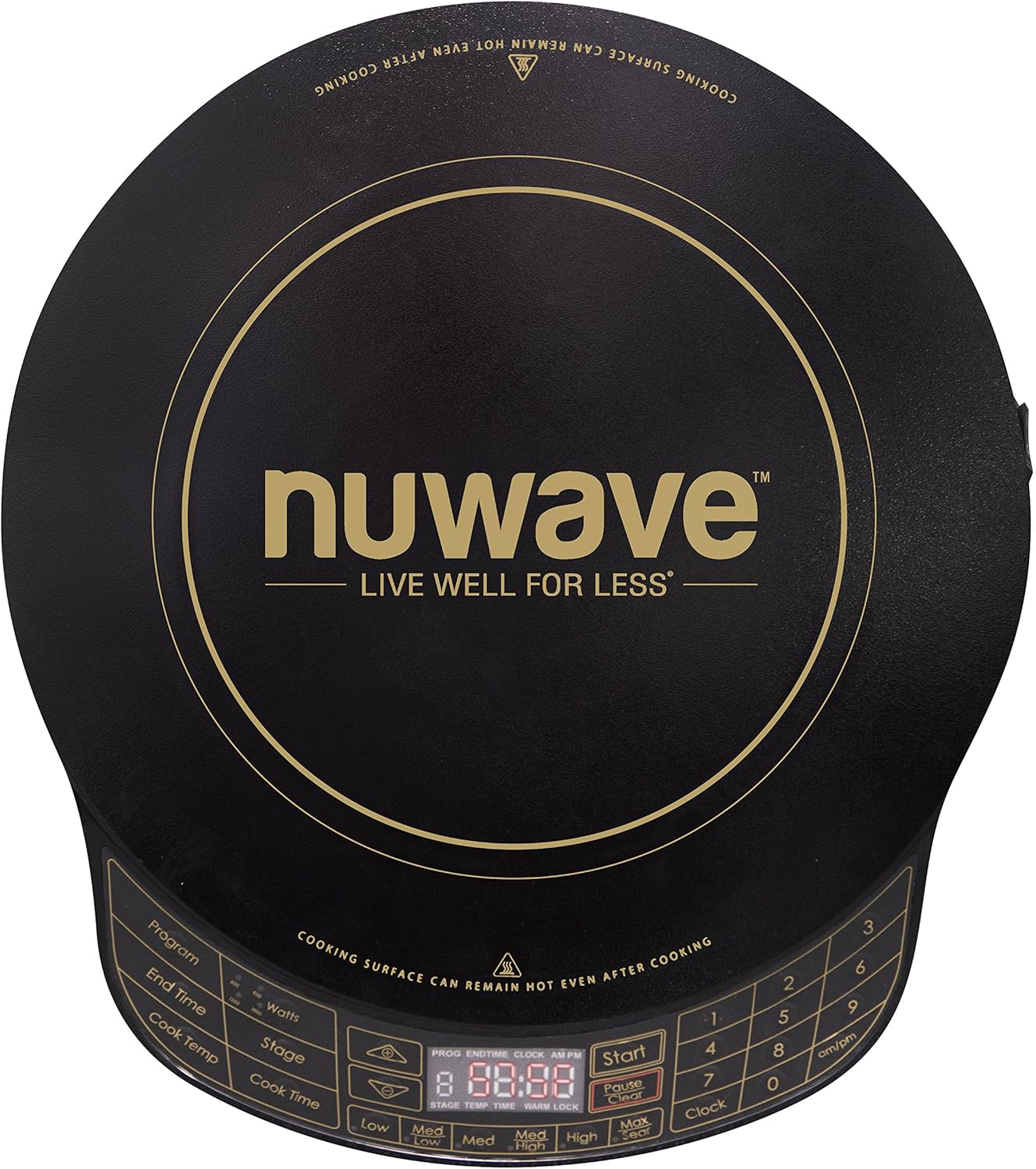 NuWave Platinum 30401 Precision Induction Cooktop, Black with Remote and Advanced Features for 2018