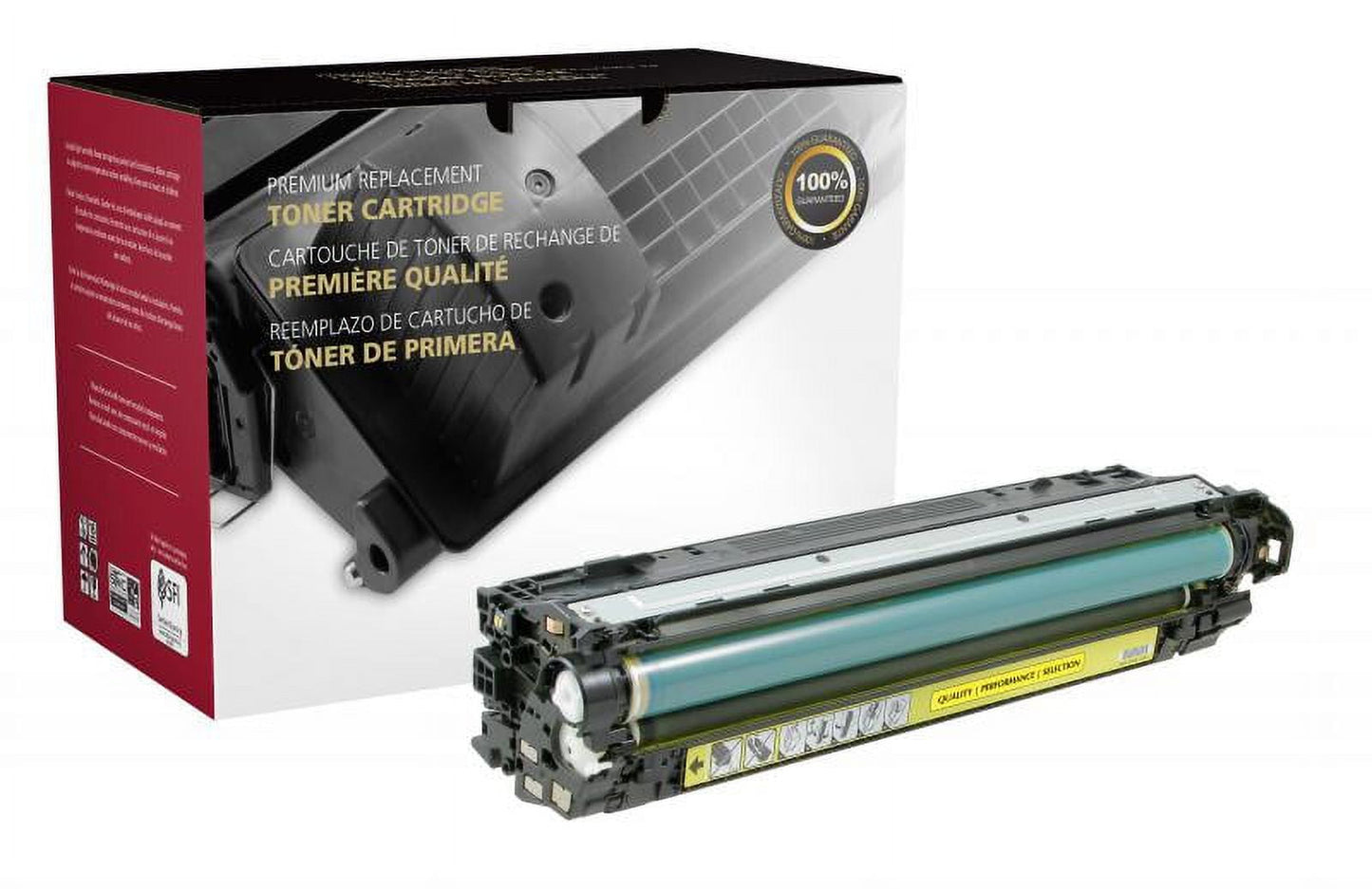 Remanufactured Clover Imaging Yellow Toner Cartridge for CE742A ( 307A)