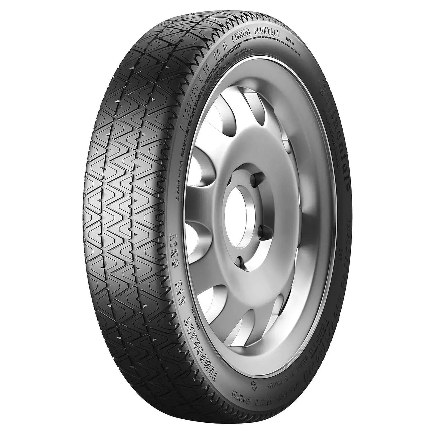 Continental sContact T125/70R18 99M Temp Spare Tire