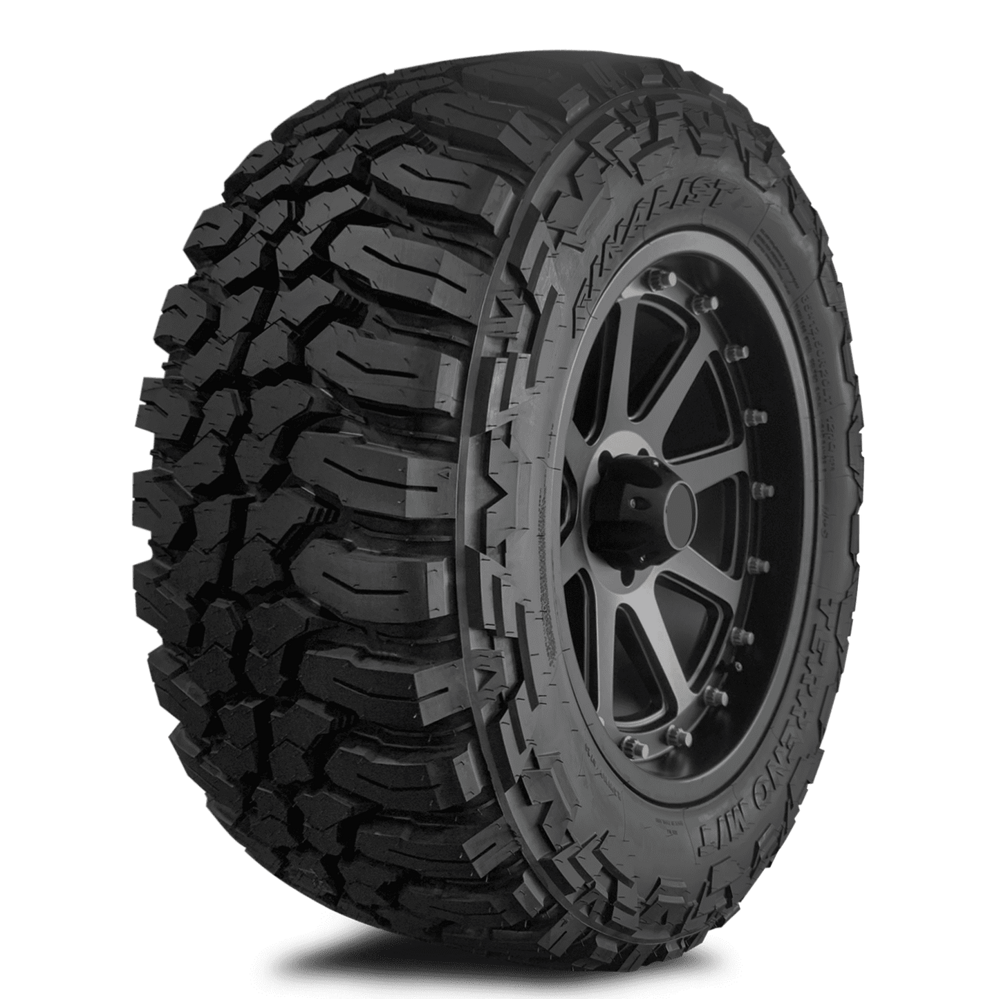 Finalist Terreno M/T 285/70 R17 All Season LT285/70R17 10 Ply 121/118Q LR E Mud Terrain Tire (No Rim)