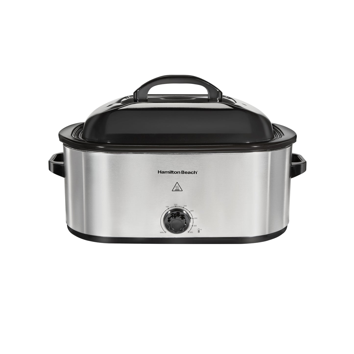 Hamilton Beach Electric Roaster Oven, Stainless Steel Finish with Black Accents, 22 Quarts, 32215G