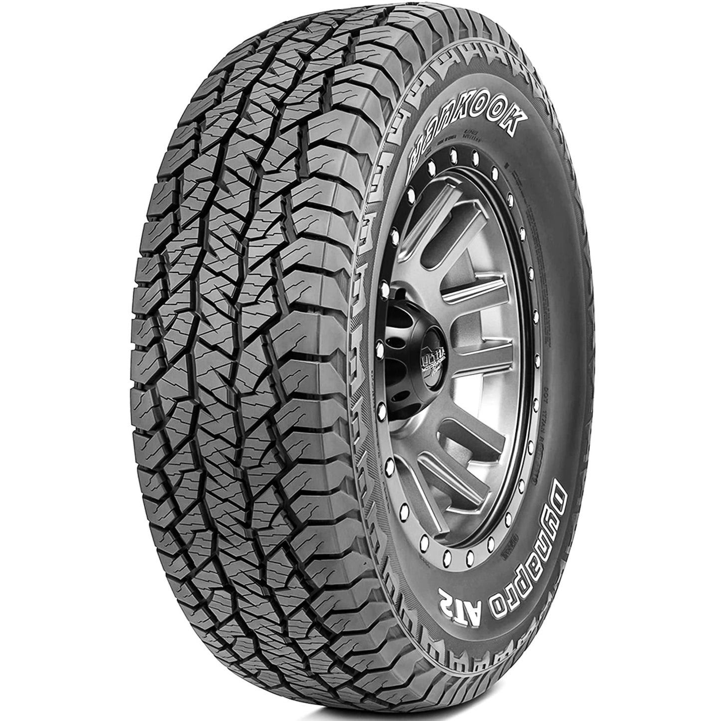 Hankook Dynapro AT2 245/70R16 111T XL A/T All Terrain Tire Fits: 2004 Jeep Grand Cherokee Laredo, 2000-06 Toyota Tundra SR5