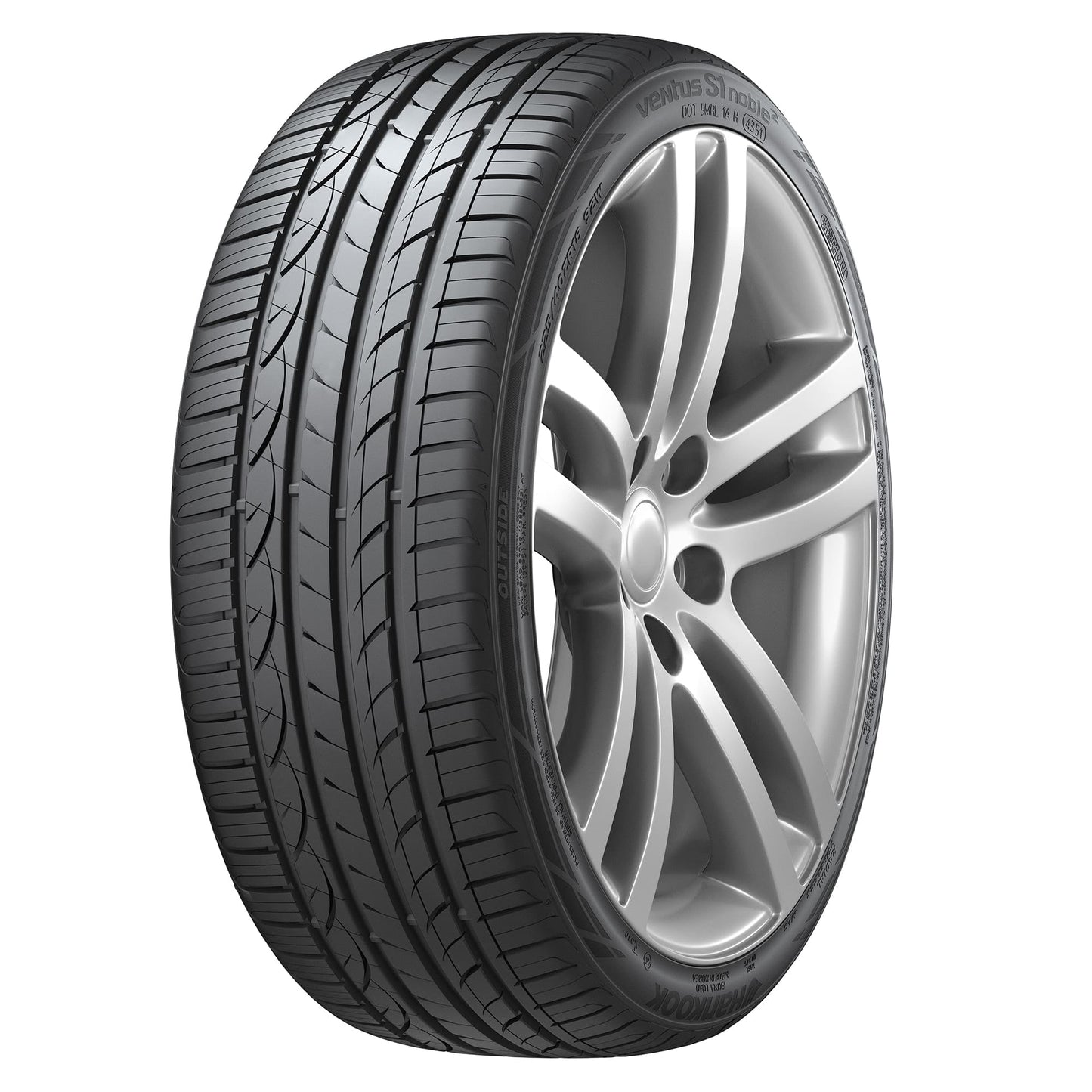 Hankook Ventus S1 Noble2 (H452) UHP All Season 255/40ZR18 95W Passenger Tire