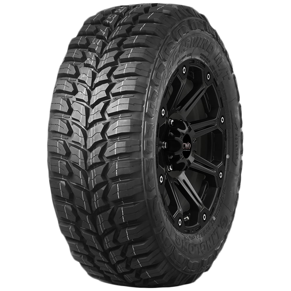 LT285/70R17 Crosswind M/T 121/118Q Load E Black Wall Tire