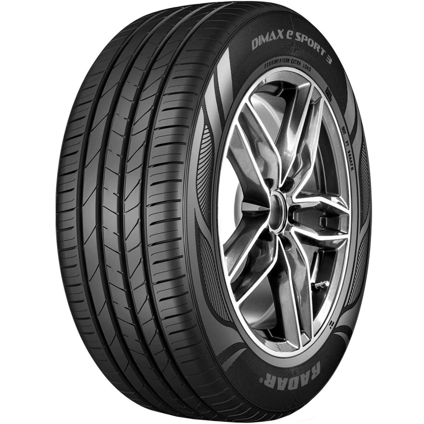 Radar DIMAX e-Sport 3 Performance 235/55R18 104W XL Passenger Tire