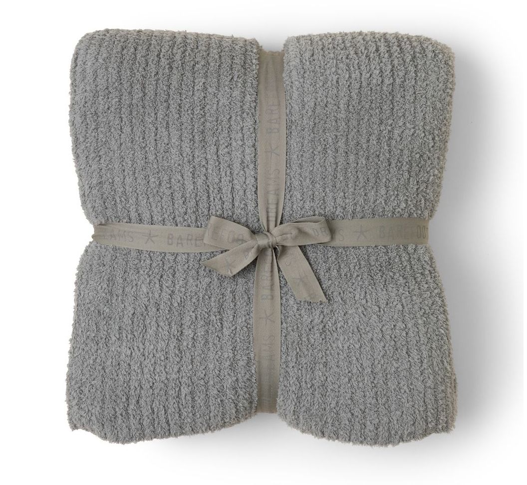 Barefoot Dreams Inc. CozyChic Ribbed Bed Blanke t - Full/Queen