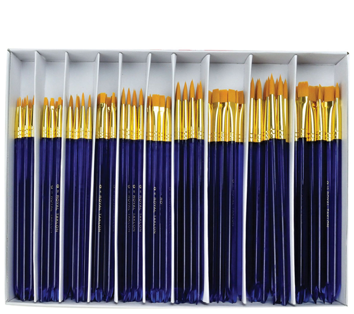 Royal Brush 120-Piece Taklon Boxed Brush Set