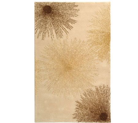 Soho 6' x 9' Abstract Handtufted Wool/Viscose Blend Rug