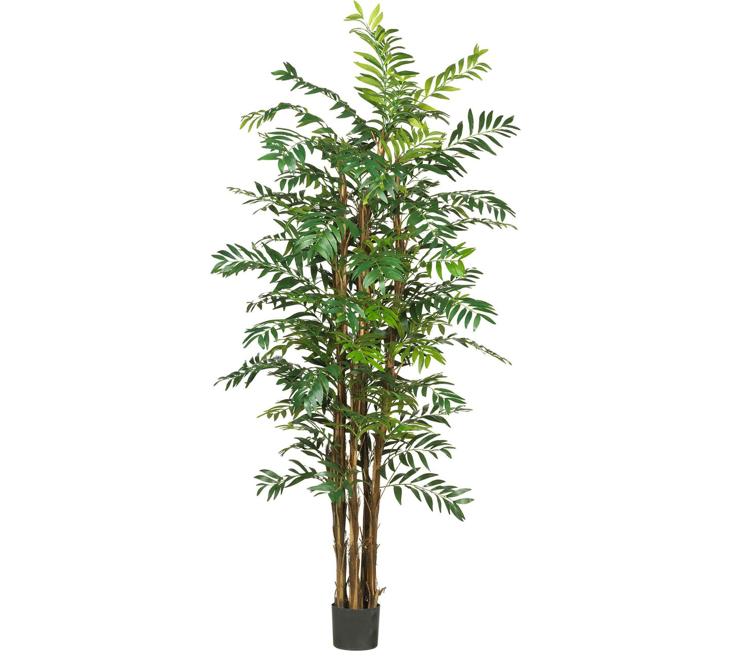 7' Bamboo Palm Silk Tree by Nearly Natural