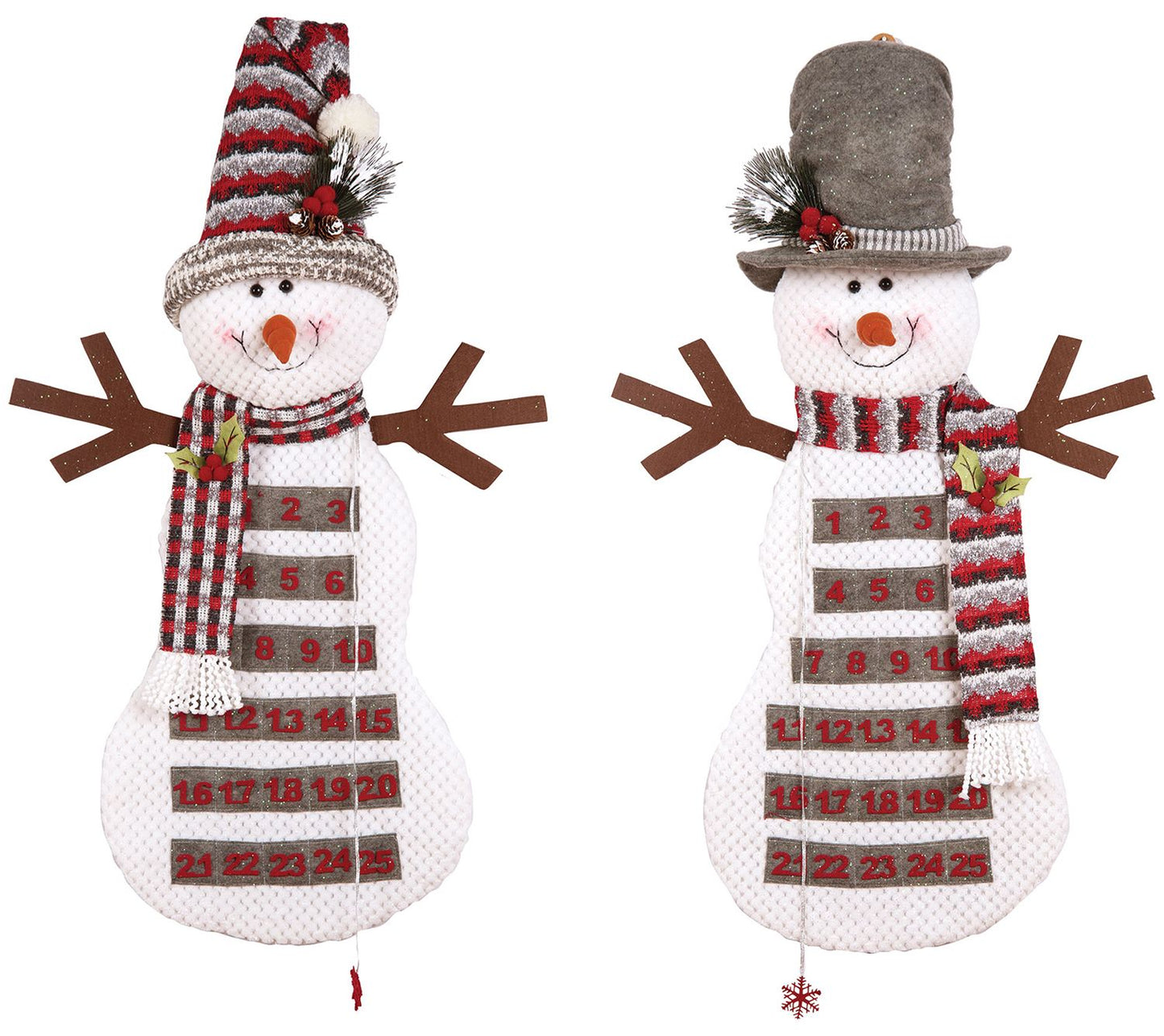 Snowman Advent Calendar A/2 by C&F Home