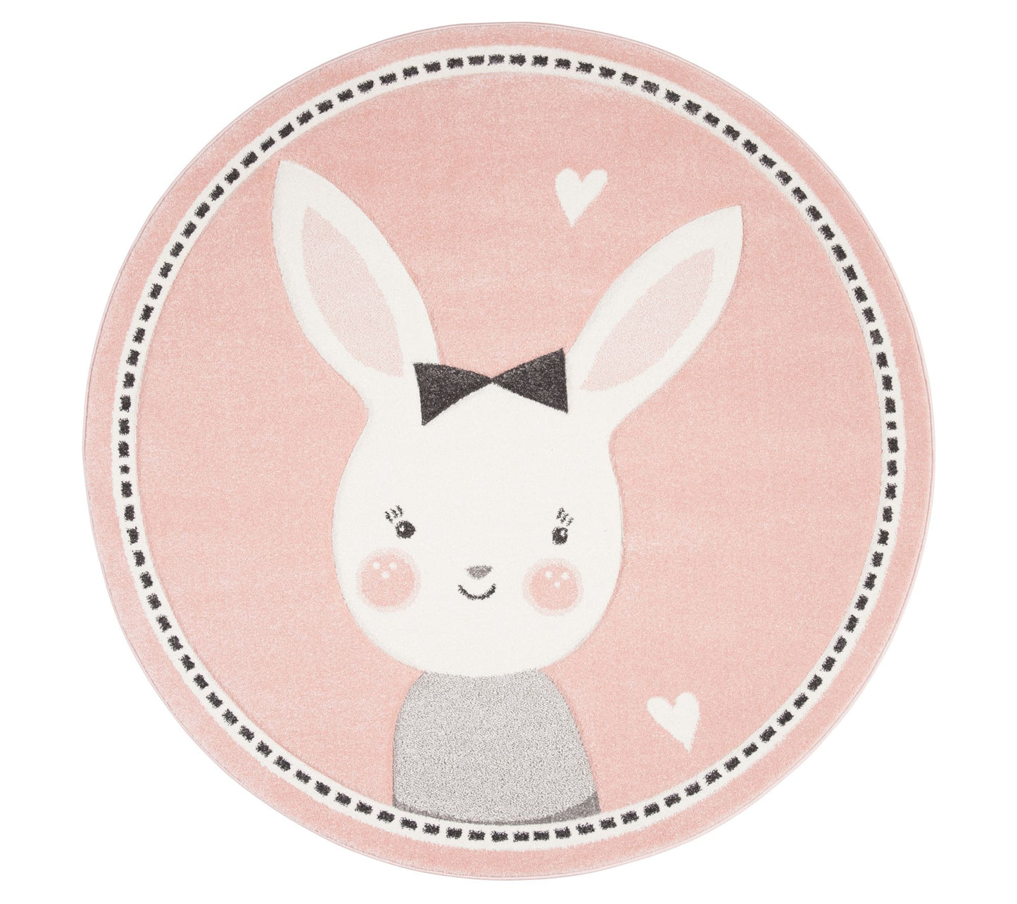 Carousel Kids 166 Collection 5'-3" X 5'-3" Roun d Rug