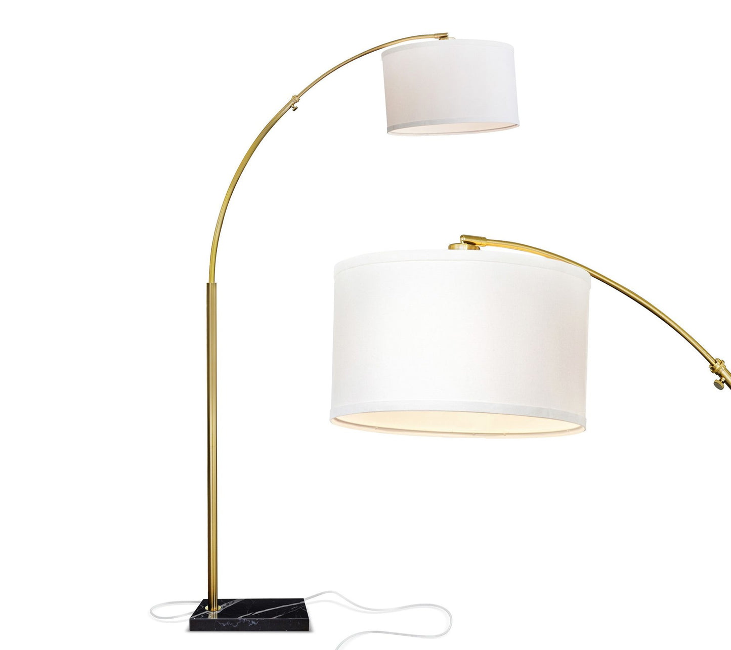 Brightech Logan 76" LED Arc Floor Lamp
