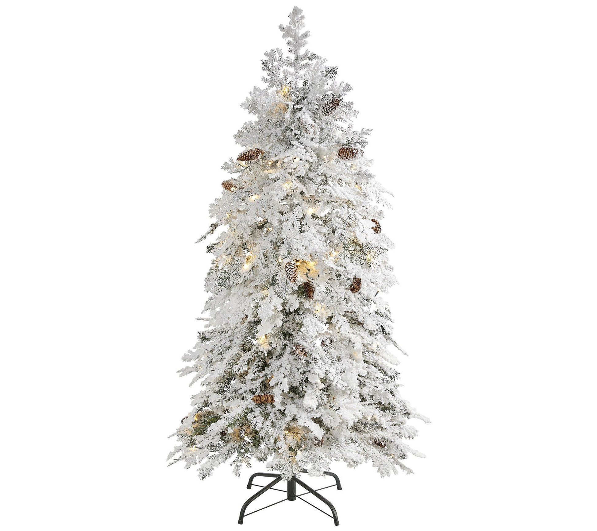 Nearly Natural 5-ft Montana Down Swept Spruce Christmas Tree