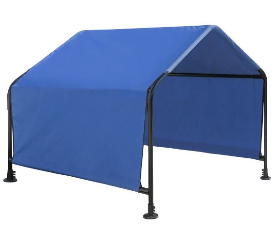 ShelterLogic 4 x 5 x 4 ft Blue Canopy Pet Shelter