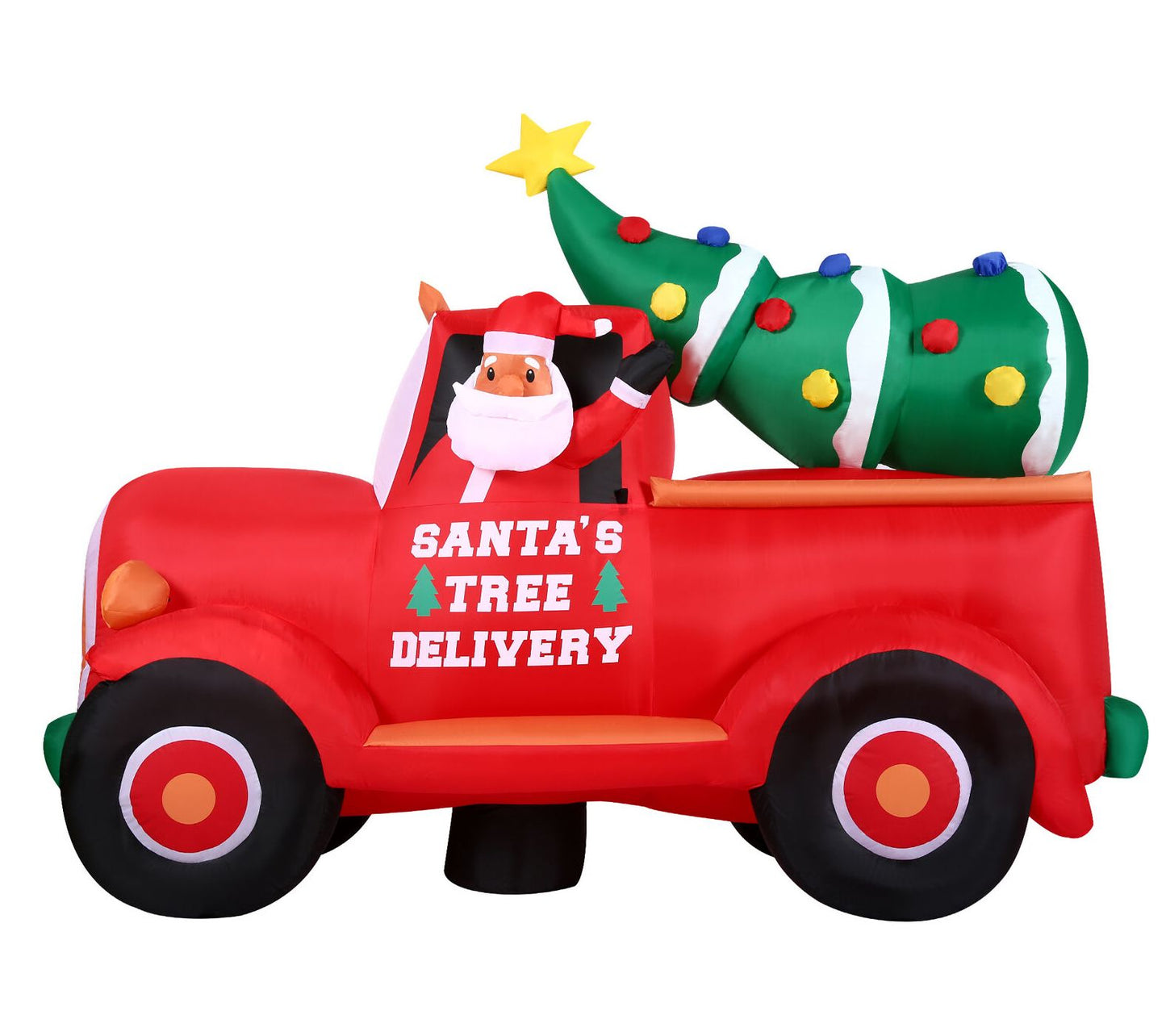 Fraser Hill Farm 6-Ft. Tall Pre-Lit InflatableChristmas Picku