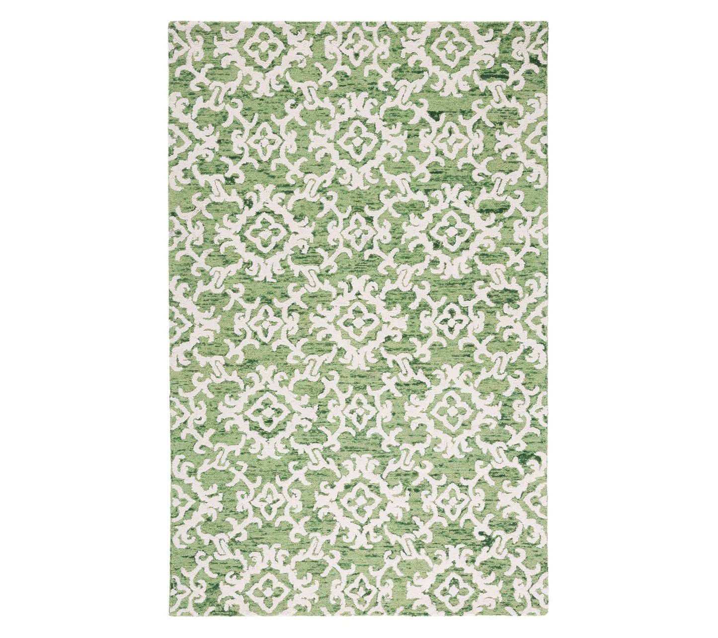 Blossom 104 Hand Tufted Wool 4' x 6' Rug by Valerie