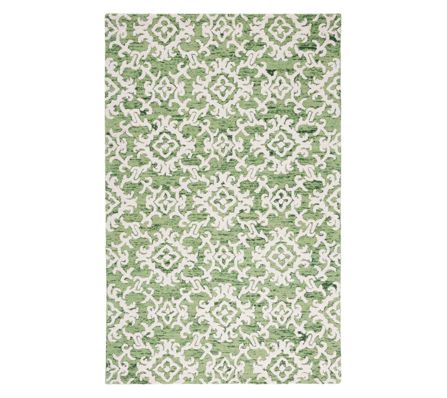 Blossom 104 Hand Tufted Wool 6' x 9' Rug by Valerie