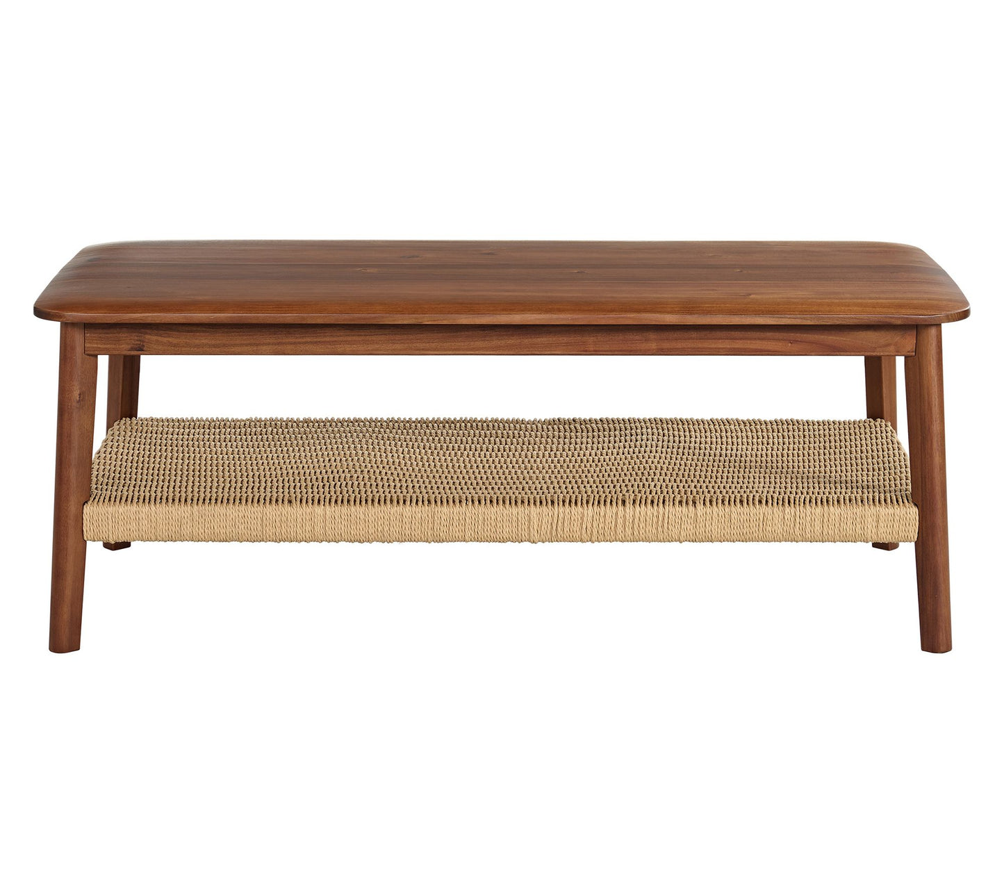 Alaterre Furniture Calais Coffee Table 48" Living Room Table