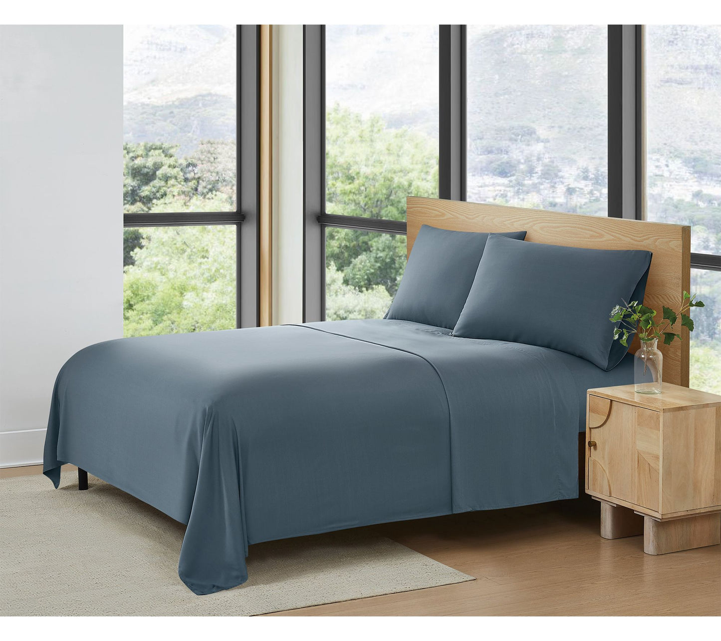 Frye Rayon from Bamboo 4 Piece Queen Sheet Set