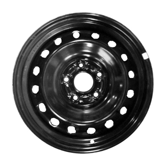 Remanufactured Painted Black Steel Wheel 16 x 7 fits 2016-2024 Honda Civic