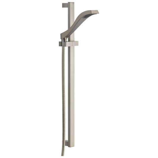 Delta Dryden 1.0 -Spray Stainless 3.91-in Round Handheld Shower Head 1.75 GPM