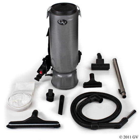 GV Commercial/Residential Backpack Vacuum with Hepa Filter GV7A