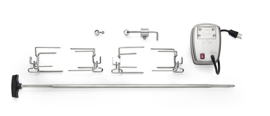 NAPOLEON Prestige and Prestige PRO 500 Series 34.25-in Stainless Steel Grill Rotisserie 69231