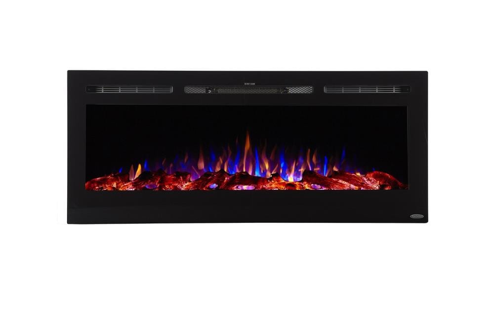 Touchstone 50.4-in W Black Fan-forced Electric Fireplace 80004