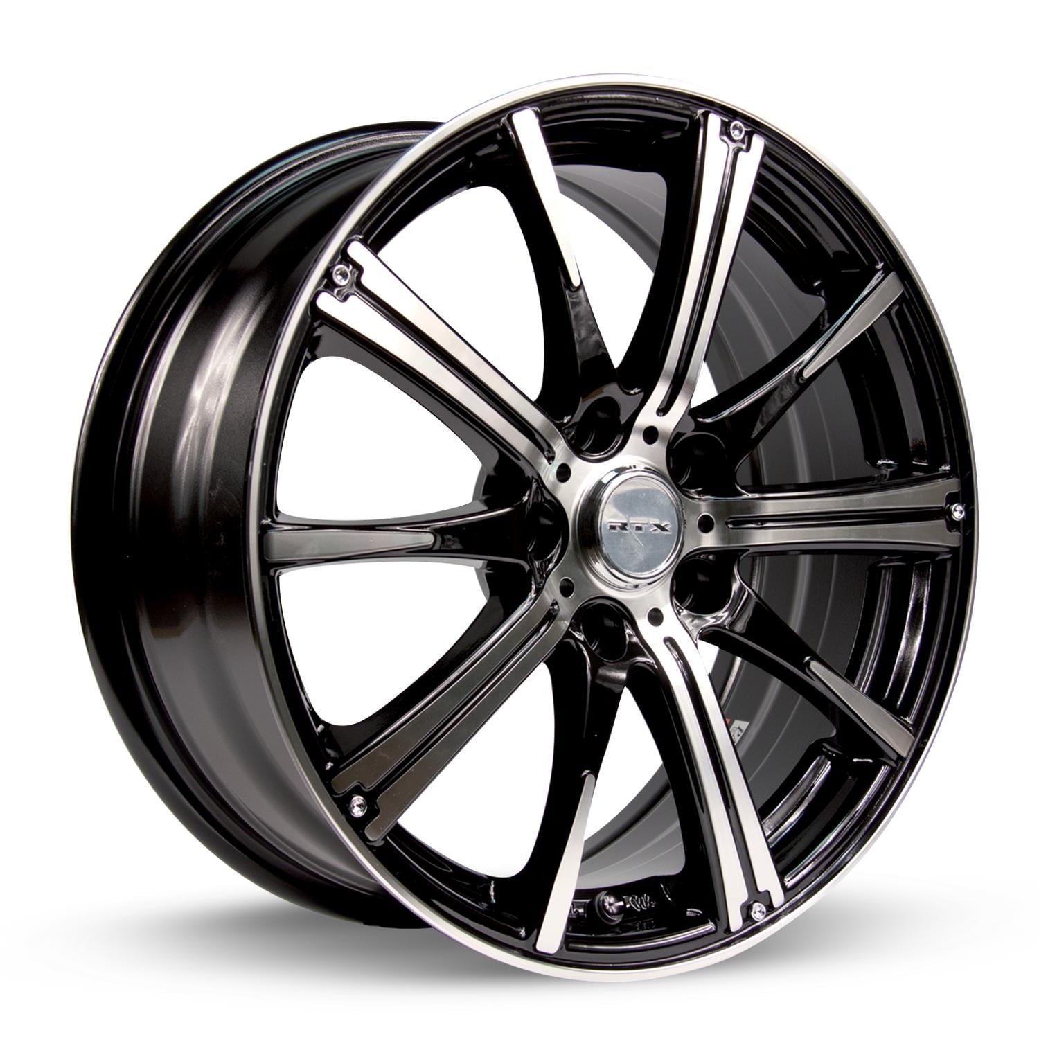 14 Inch Black Alloy Wheel Rim for Dodge Caravan, RTX 81042 14x5.5 4x100 4Lug