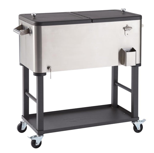 TRINITY 100 Quart(s) Stainless steel Insulated Beverage cooler