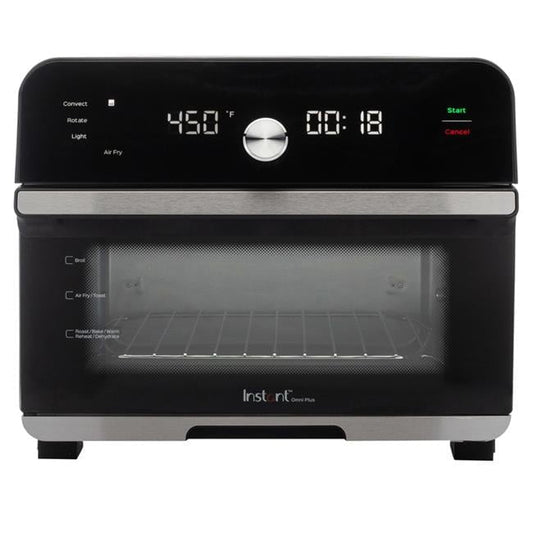 15.7 x 16.5 x 13.9 in. Omni Stainless Steel Toaster Oven, Black