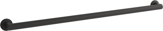 KOHLER Components 36-in Matte Black Wall mount ADA Compliant Grab Bar ( 300-lb Weight Capacity )