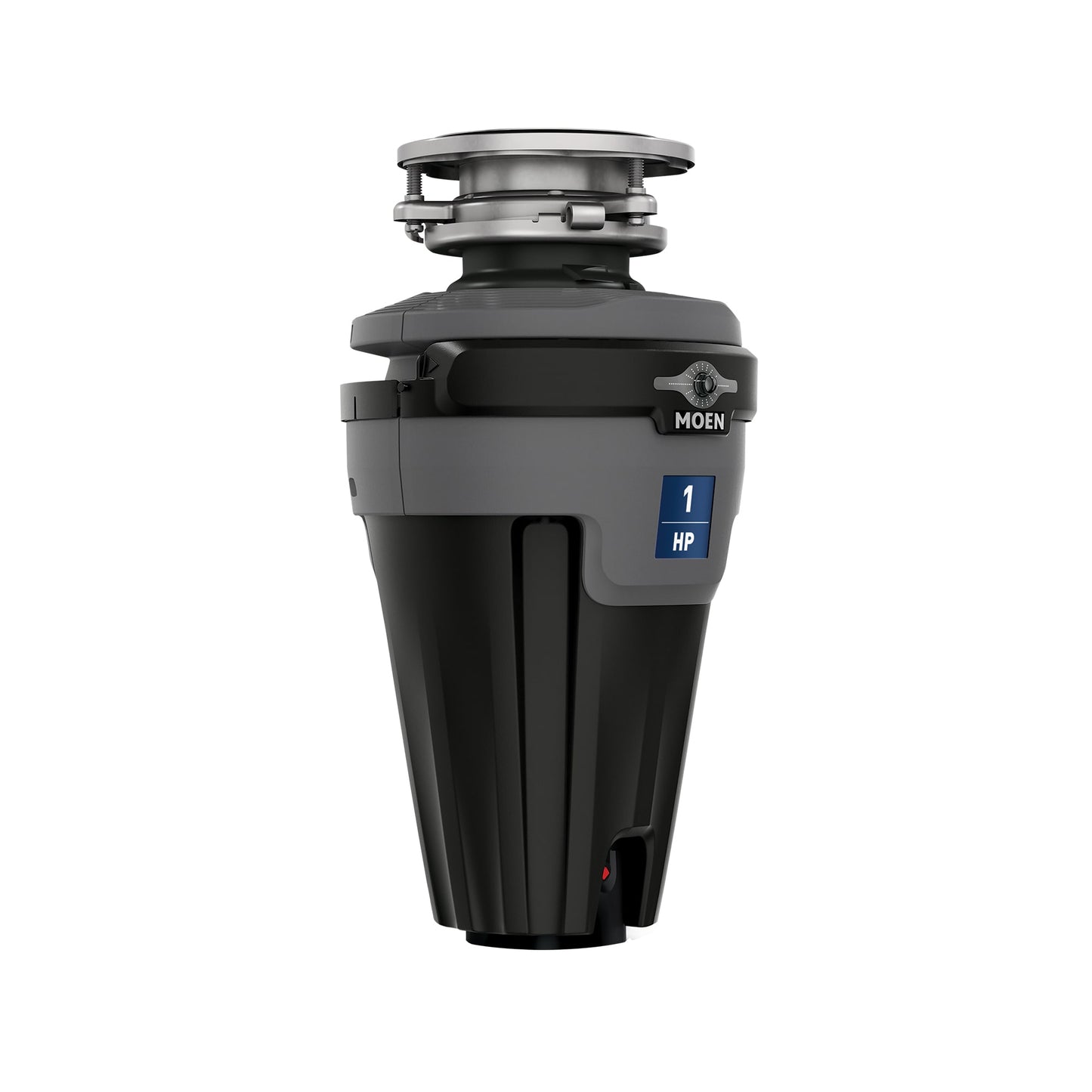 Moen Luxe Chef Continuous Feed 1-HP Septic Safe Corded Garbage Disposal with Noise Insulation EXL100C