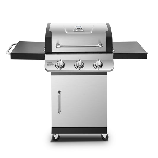 Dyna-Glo Stainlesss Steel 3-Burner Liquid Propane Gas Grill DGP397SNP-D