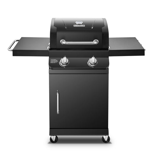Dyna-Glo Black 2-Burner Liquid Propane Gas Grill DGP321CNP-D