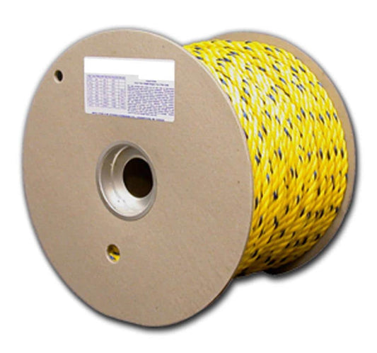 T.W. Evans Cordage 0.5-in x 600-ft Twisted Polypropylene Rope (By-the-Roll) 814