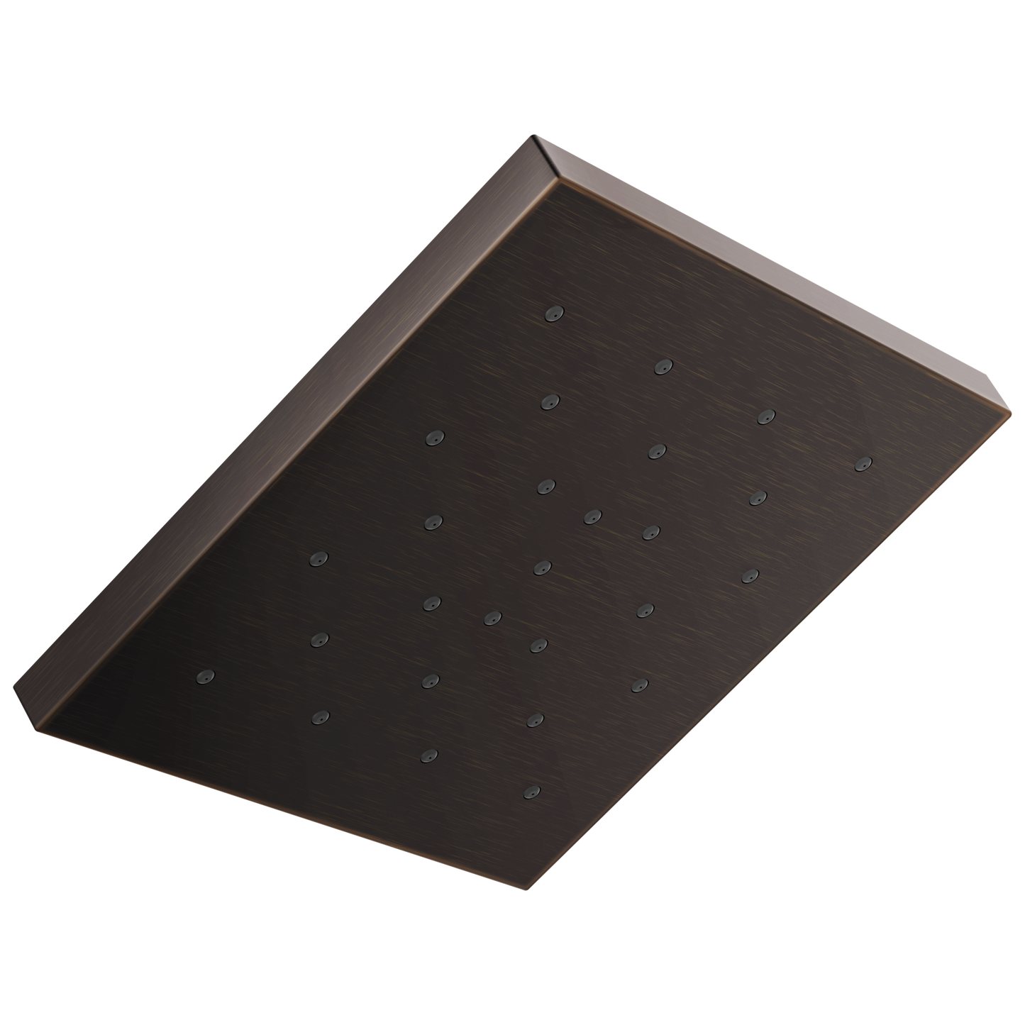 Delta Universal Showering Components 1.0 -Spray Venetian Bronze 12-in Square Fixed High Pressure Shower Head 1.75 GPM