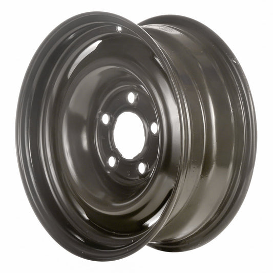 Remanufactured Painted Black Steel Wheel 15 x 6 fits 1996-2002 GMC Savana 1500