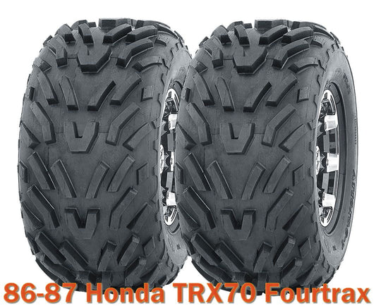 1986-1987 Honda TRX70 Fourtrax ATV tires 16x8-7 4PR, Set of 2