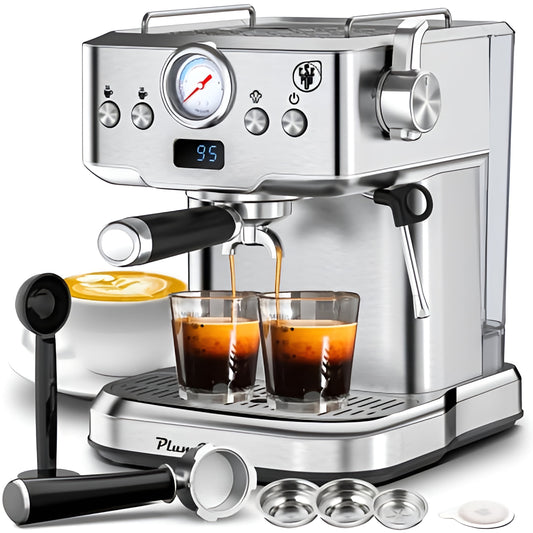 20 Bar Espresso Machine, Single & Double Shot, Espresso Machines