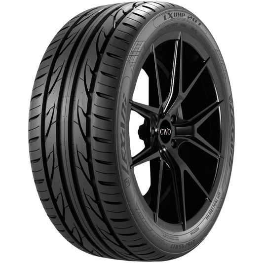 225/50ZR18 Lexani LXUHP-207 99W SL Black Wall Tire