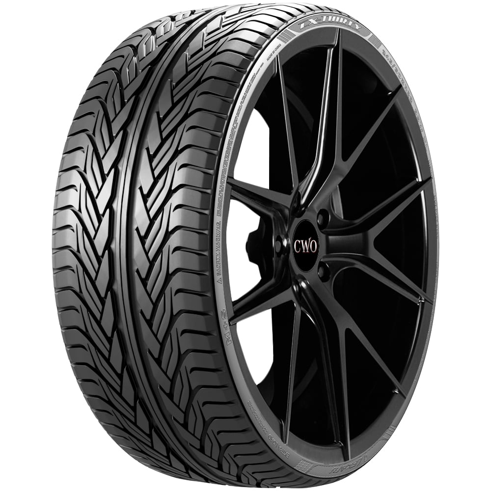 255/55ZR18 Lexani LX-Thirty 109W XL Black Wall Tire
