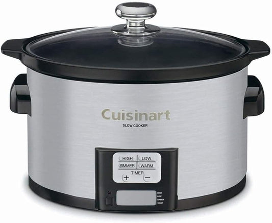 3-In-1  6-Quart Multi-Cooker: Slow Cooker, Brown/Saute, Steamer, Silver