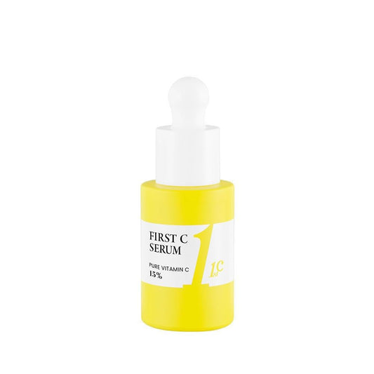 LIZK First C Pure Vitamin C 15% Serum for Face 20ml/0.68fl.oz for Dark spot, blemish management, Enhancing Skin Firmness, Improving Hydration, Oil Free, Suitable for sensitive skin, Korea cosmetics