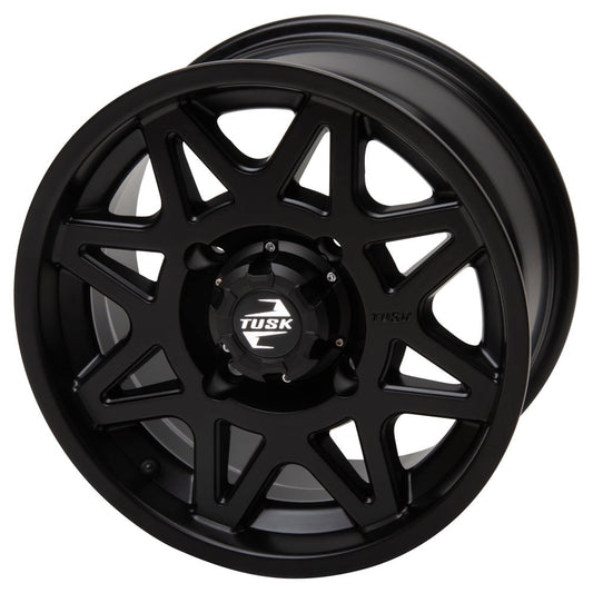 4/156 Tusk Tintic Wheel 14x7 4.0 + 3.0 Matte Black For Kawasaki Teryx KRX4 1000 Lifted Edition 2025