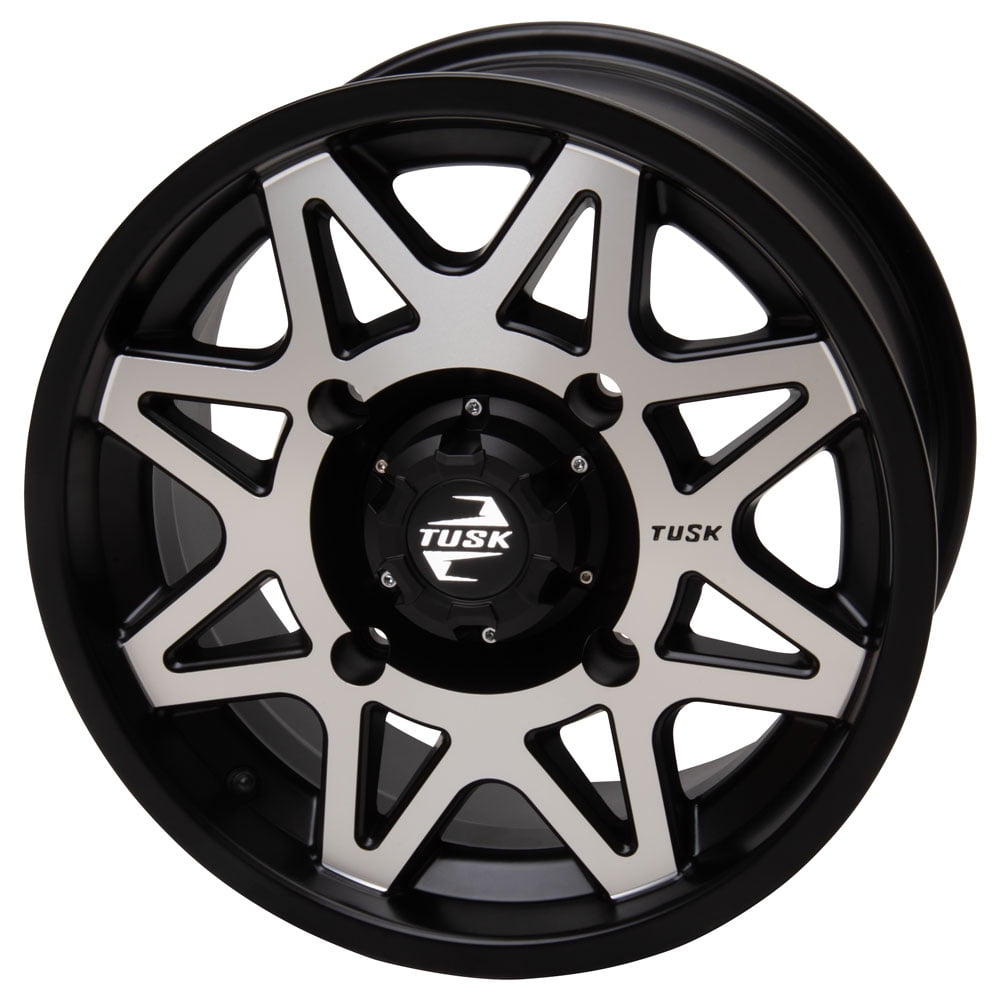 4/156 Tusk Tintic Wheel 15x7 4.0 + 3.0 Machined/Black
