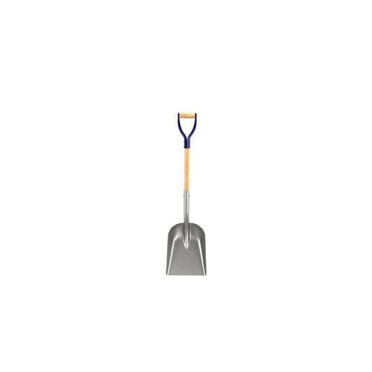 Bon Tool 27-in Wood D-Handle Scoop Shovel 84-698