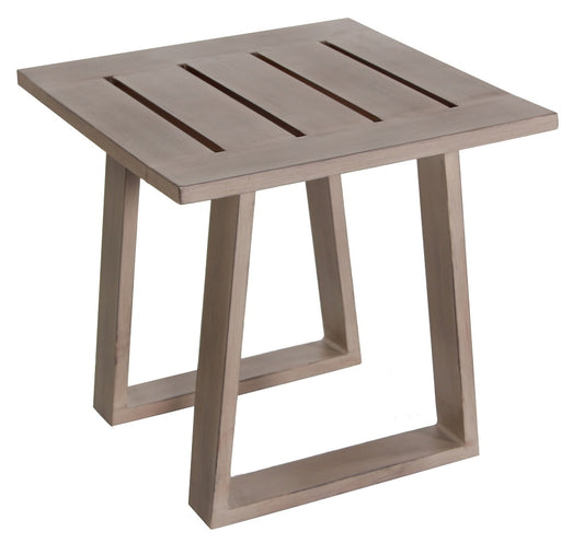 Teva Furniture Aruba Patio Table Square Outdoor End Table 24-in W x 24-in L